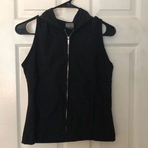 Black Nike athletic vest